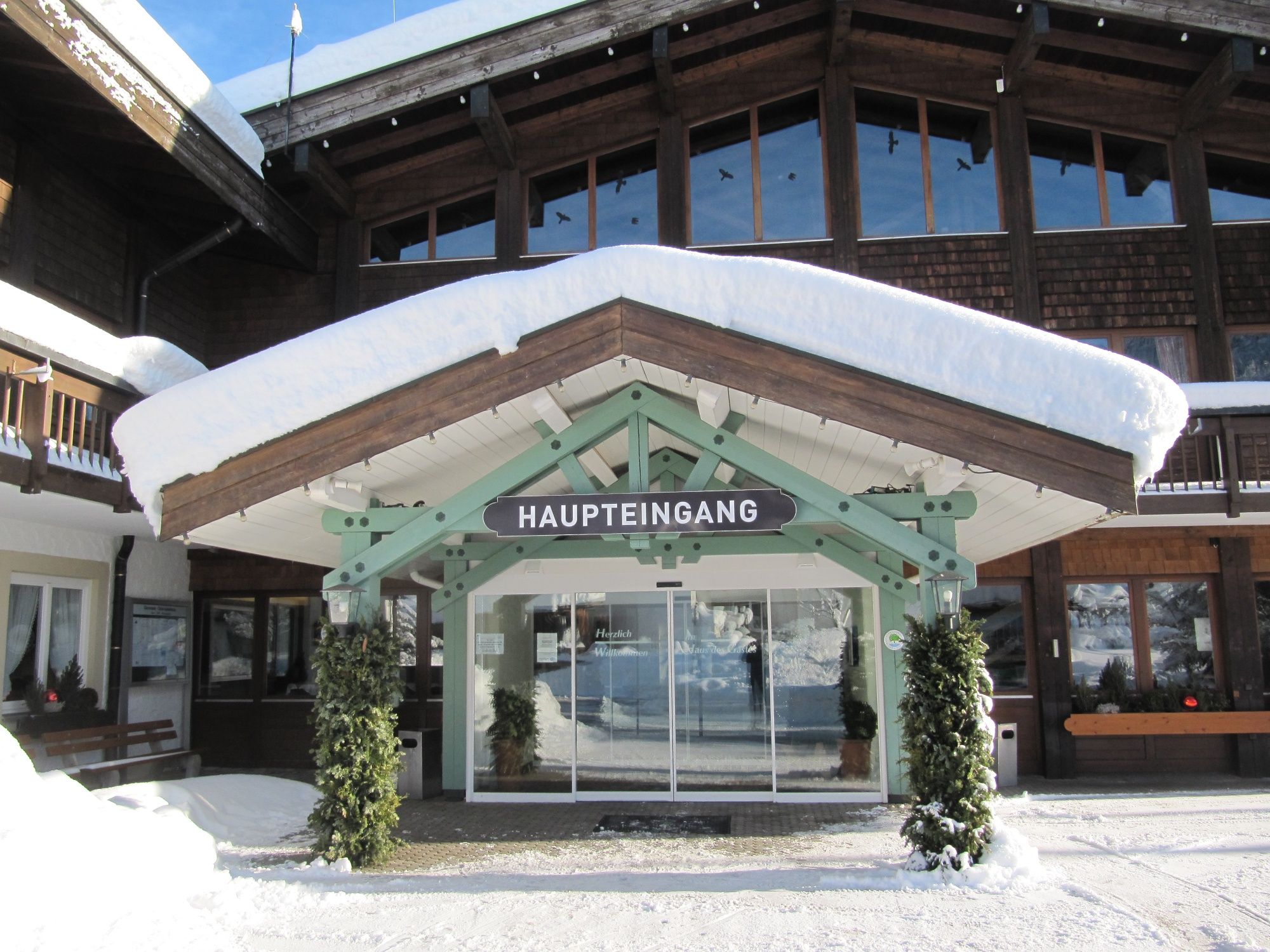 Start/Zielpunkt ist Haus des Gastes in Obermaiselstein