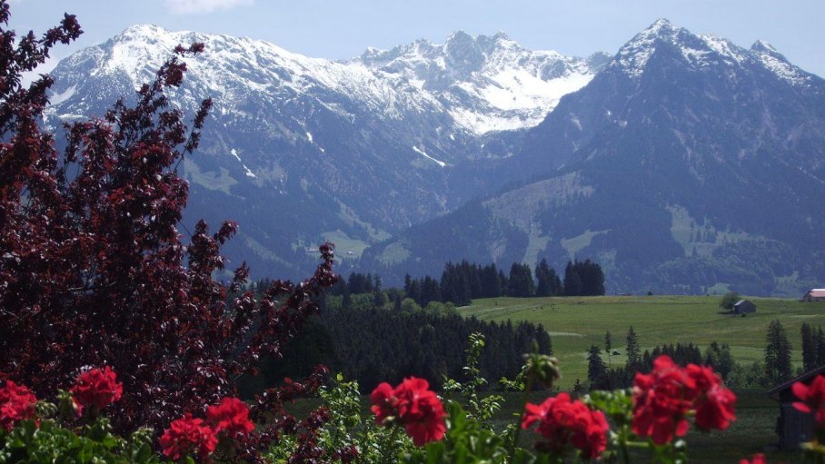 Ferienwohnung 6 - Beste Aussicht mit Bergblick, © Landhaus Exclusiv - Bolsterlang