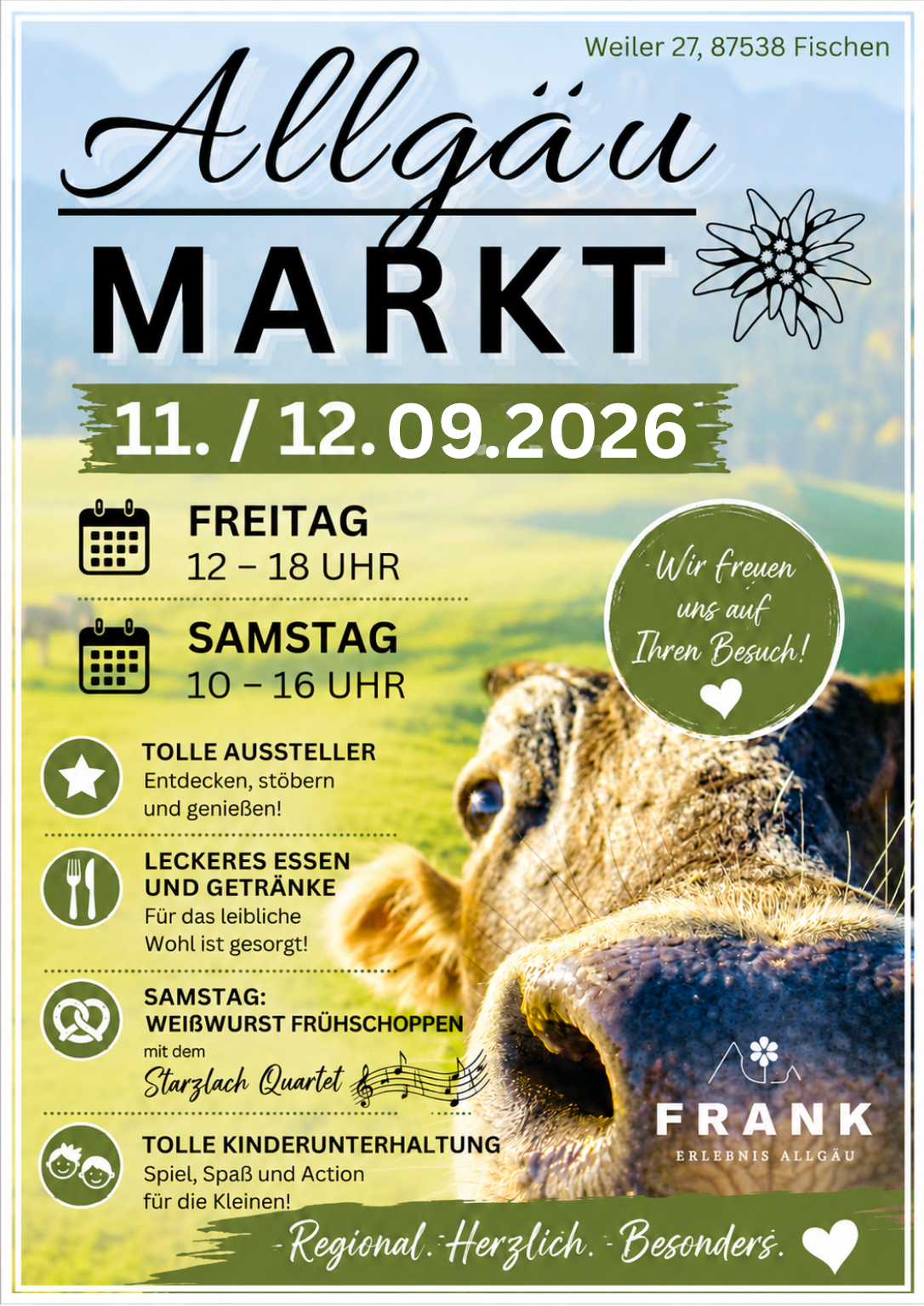 Plakat Allgäu Markt
