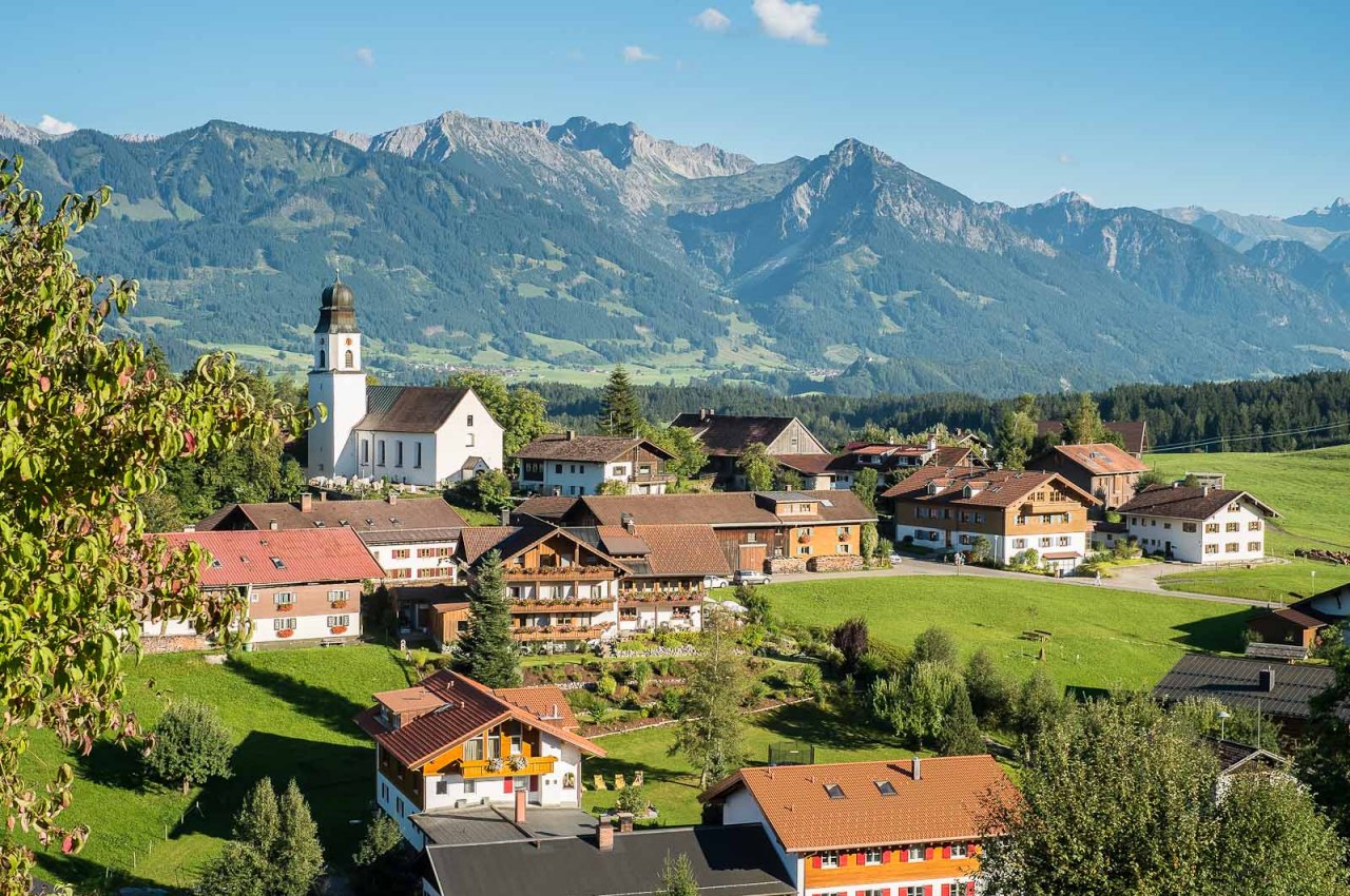 Sommerurlaub für Wanderer und Familien in Ofterschwang im Allgäu., © Tourismus Hörnerdörfer / ProVisionMedia