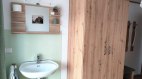 Waschbecken im Einzelzimmer Besler, © Katja Kennerknecht