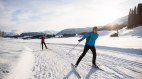 Langlaufen & Skating auf der Sonnenalp Loipe - Ofterschwang, © Tourismus Hörnerdörfer / F. Kjer