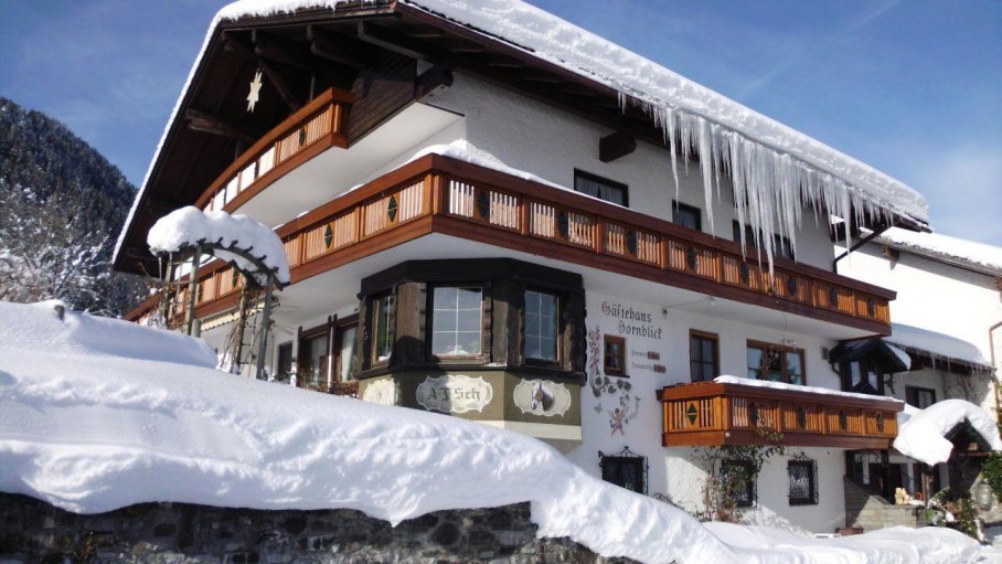 Gästehaus Hornblick im Winter