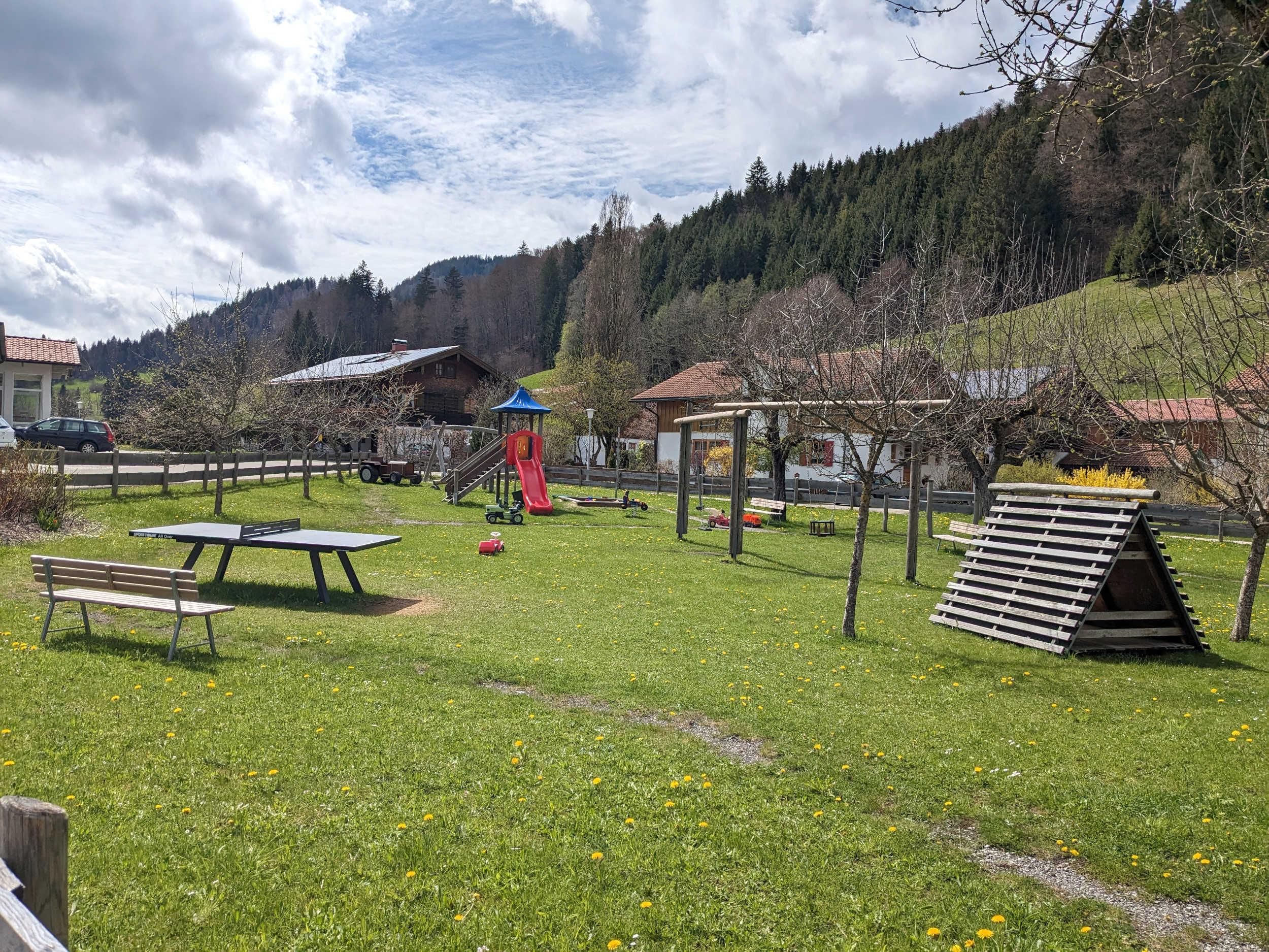 Spielplatz in  Fischen-Langenwang