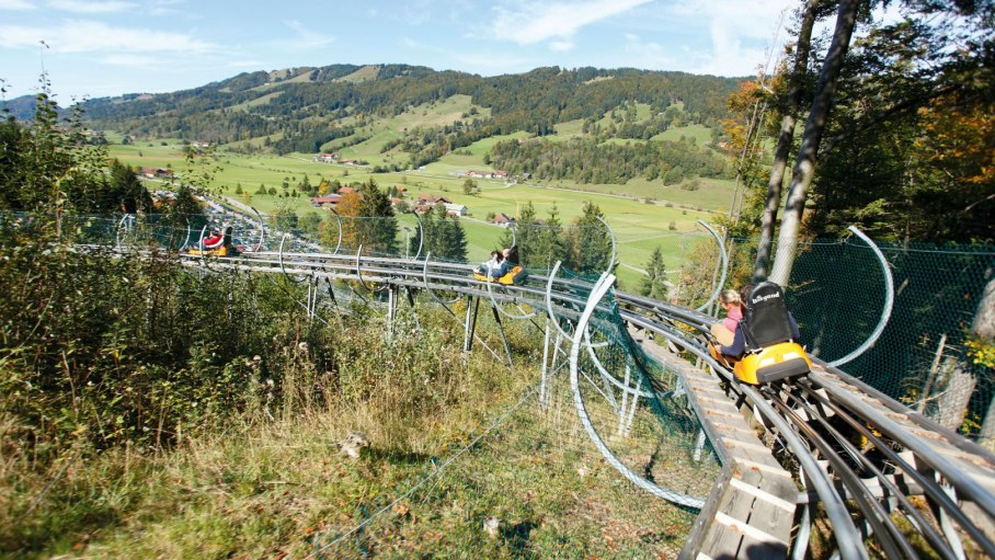 Alpsee-Coaster in Immenstadt am Alpsee im Allgäu, © Alpsee Bergwelt Immenstadt