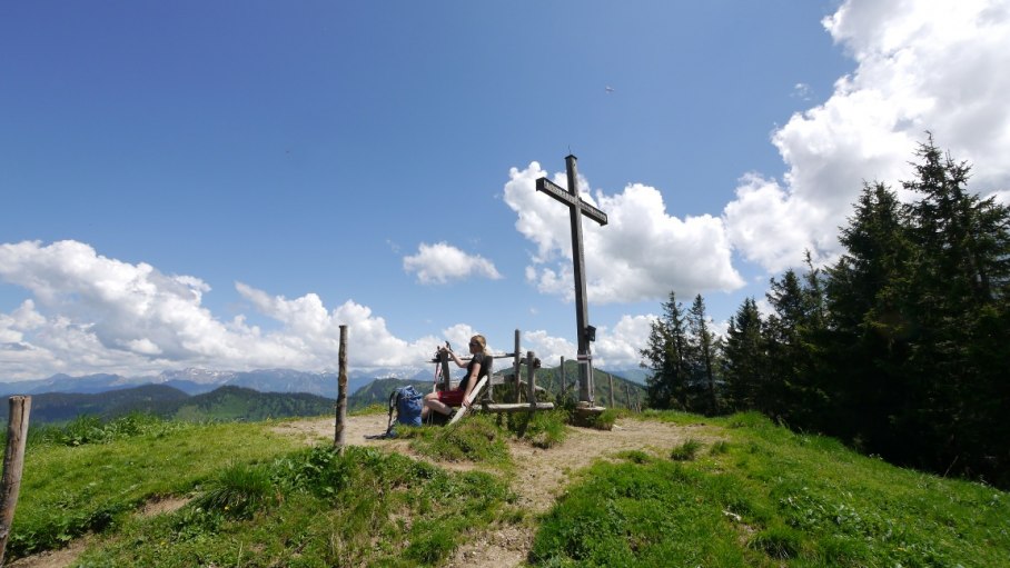 Gipfelkreuz auf dem Bleicherhorn