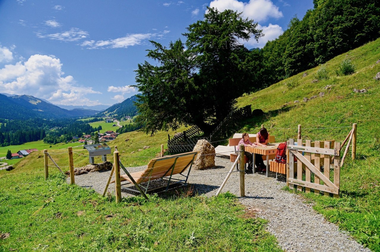 Themen-Wanderweg "sich zit long" ("sich Zeit lassen") in Balderschwang im Allgäu, © Tourismus Hörnerdörfer