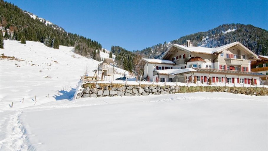Alpenrösle Ferienwohnung im Winter